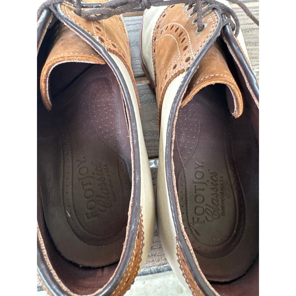 FootJoy Classics Spikeless Golf Shoe-Style 55467 Size 9 - Picture 6 of 8